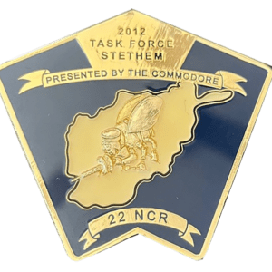 Task Force Stethem commemorative emblem.