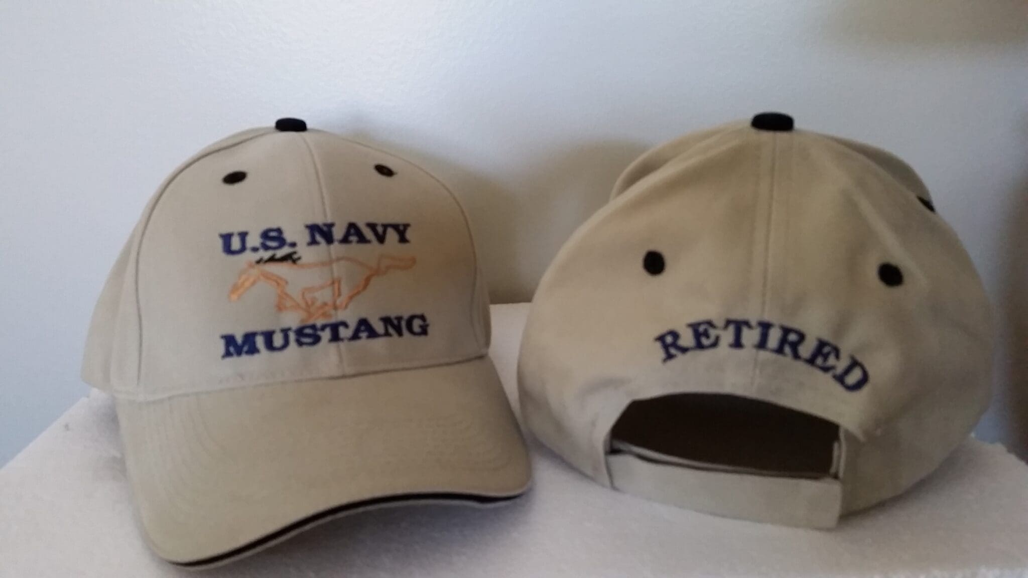 NAVY MUSTANG BALL CAPS | The Navy Mustang Store