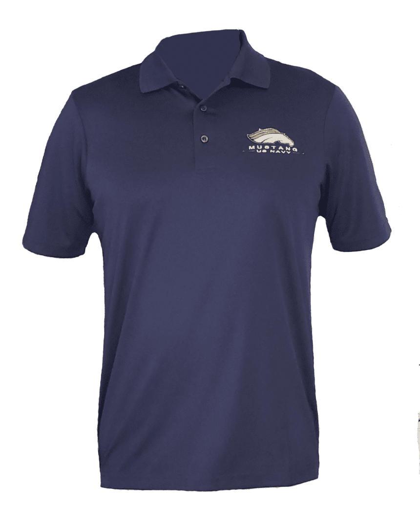 MUSTANG POLO SHIRT | The Navy Mustang Store