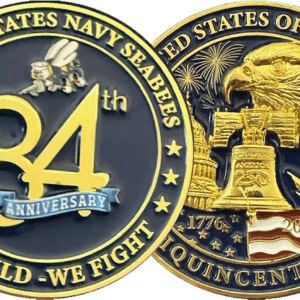 84th Seabee Anniversary Coin - 2"