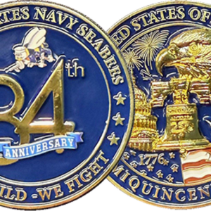 84th Seabee Anniversary Coin - 2"