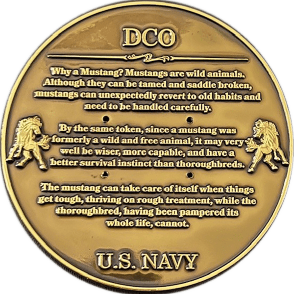 U.S. NAVY MUSTANG HATCH COIN FOR THE LDO, CWO, & DCO - Image 8